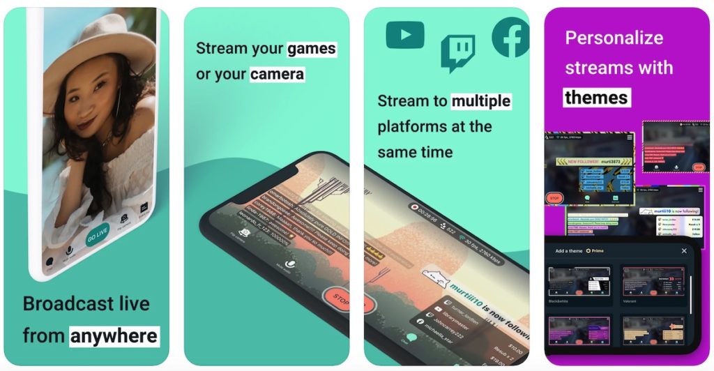 streamlabs live stream app