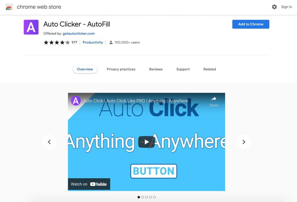 Auto Clicker AutoFill