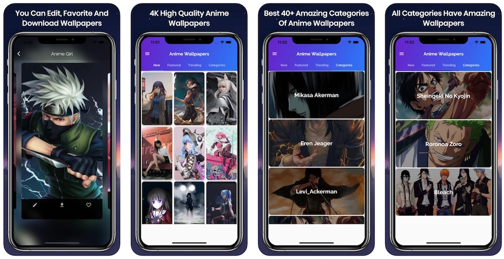 Top 4K Anime Wallpaper Apps For IPhone / IPad: Jujutsu Kaisen, One Piece,  Attack On Titan & More 