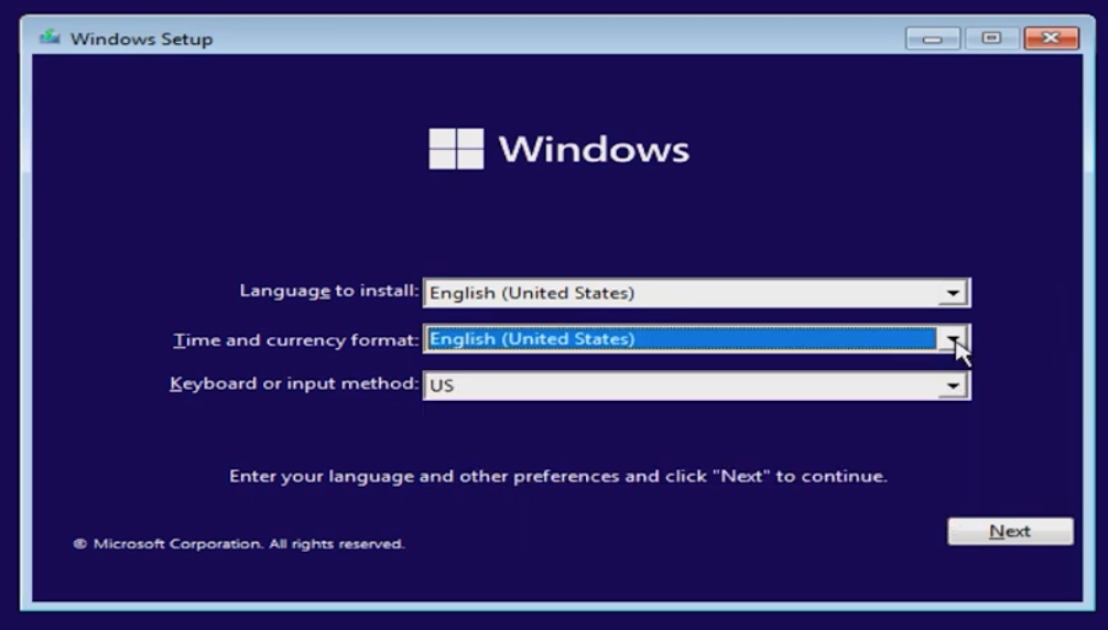 Install Windows 11 Pro